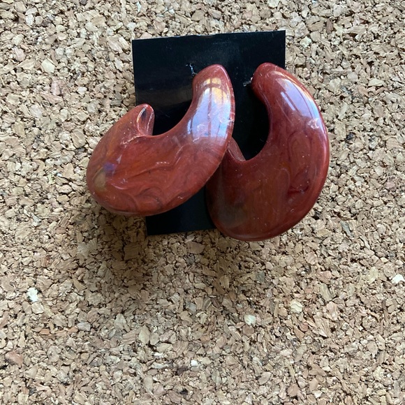 Large Vintage Earrings - Picture 3 of 6